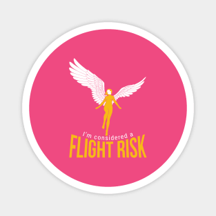 Flight Risk (winged woman) Magnet